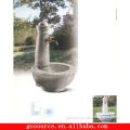 granite stone water fountain with tap